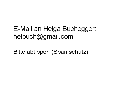 Helga Buchegger, E-Mail Adresse